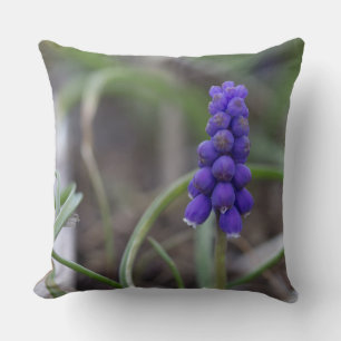 Purple Flowers Cushion