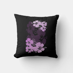 Purple Flowers Cushion