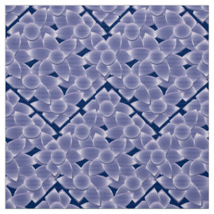 Purple flowers fabric