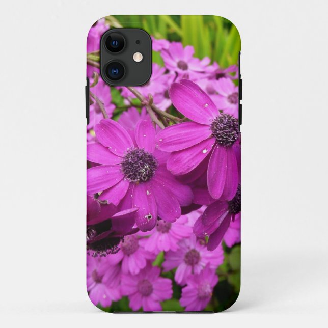 Purple Flowers from San Francisco Case-Mate iPhone Case (Back)
