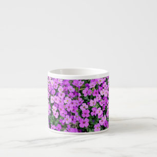 Purple Flowers Garden Espresso Cup
