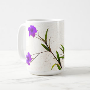 Purple Flowers in the Breeze Coffee Mug