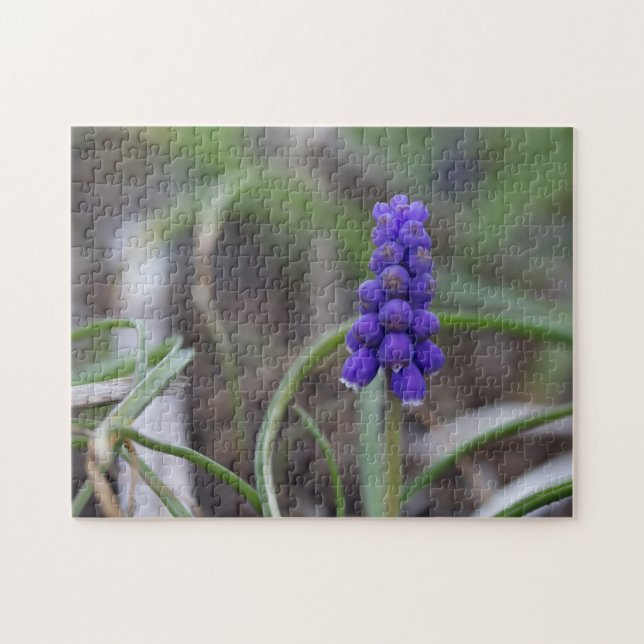 Purple Flowers Jigsaw Puzzle (Horizontal)
