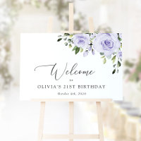 Purple Flowers, Lilac Flowers, Birthday Welcome