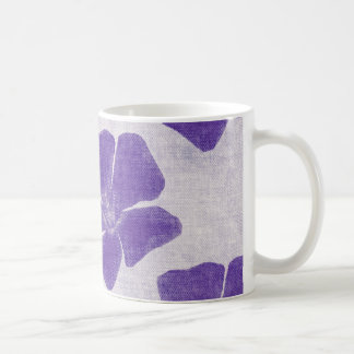 Purple Flowers Mug