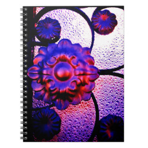 Purple Flowers Notebook