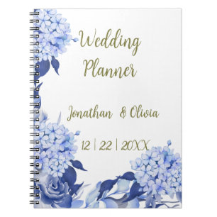 purple flowers notebook