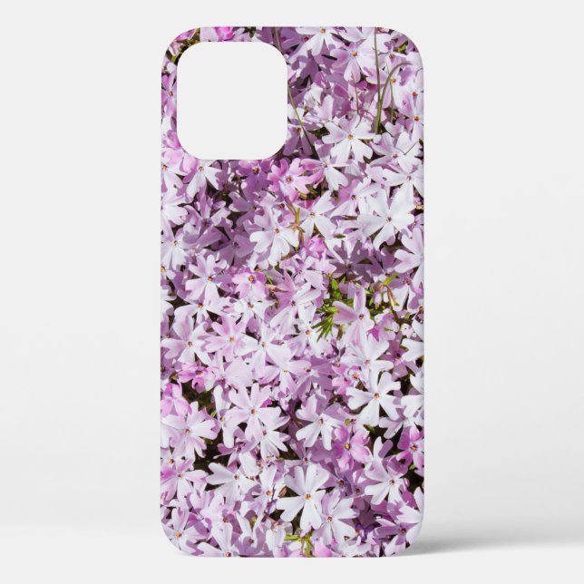 Purple flowers summer blossom freshness background Case-Mate iPhone case (Back)