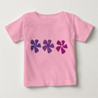 Purple Flowers: Toddlers Baby T-Shirt