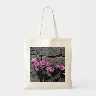 Purple flowers tote bag
