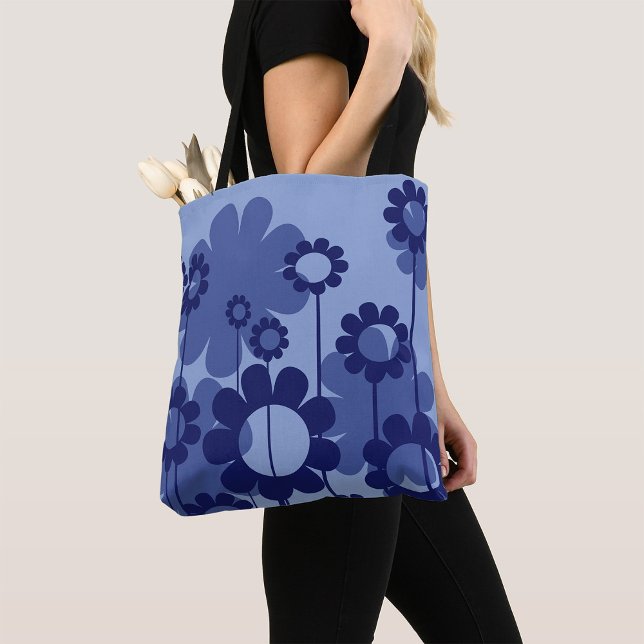 Purple Flowers Tote Bag (Creator Uploaded)