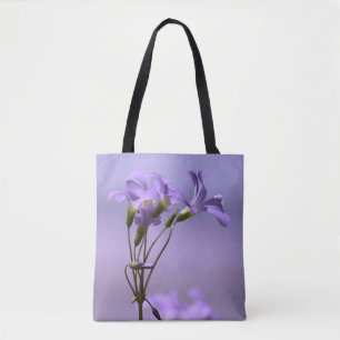 Purple Flowers Tote Bag