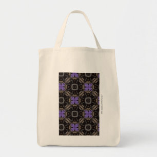 Purple Flowers Tote Bag