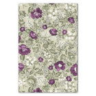 Purple Flowers Violets Background Leafy Floral