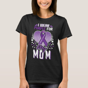 Purple For Mum Alzheimerheimer Heimers Awareness  T-Shirt