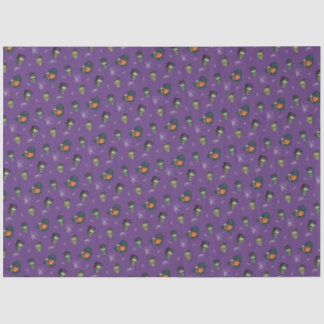 💜 Purple Frankenstein Tissue Paper 💀🎃