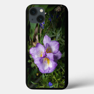 Purple Freesia Flowers iPhone 13 Case