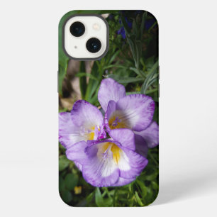 Purple Freesia Flowers iPhone 13 Case