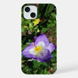 Purple Freesia Flowers iPhone 15 Plus Case