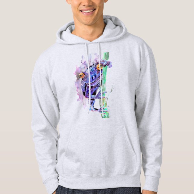 Purple Frog Hoodie (Front)