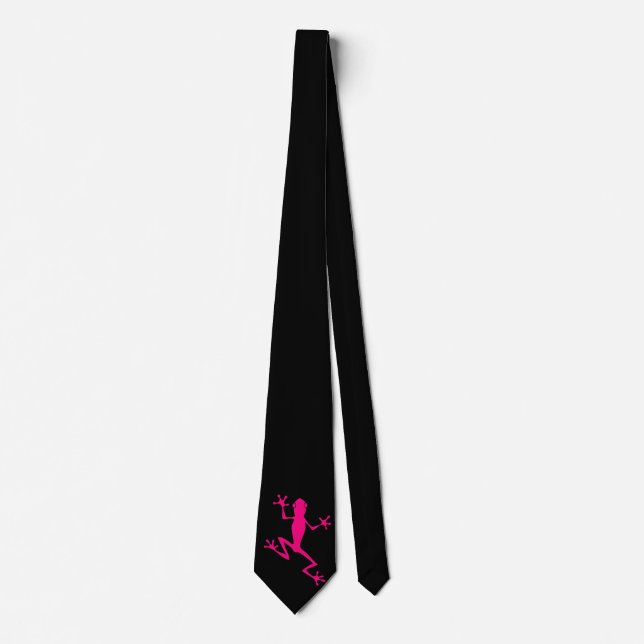 Purple frog tie (Front)
