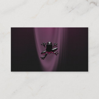 Purple Froggy Personal or Business Cards