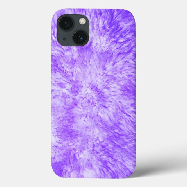 Purple Fur Frenzy Case-Mate iPhone Case (Back)