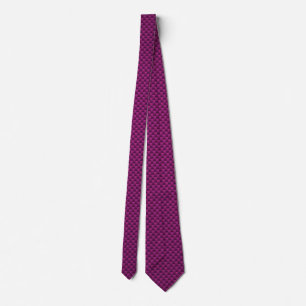 Purple Fushia Carbon Fibre Print Tie