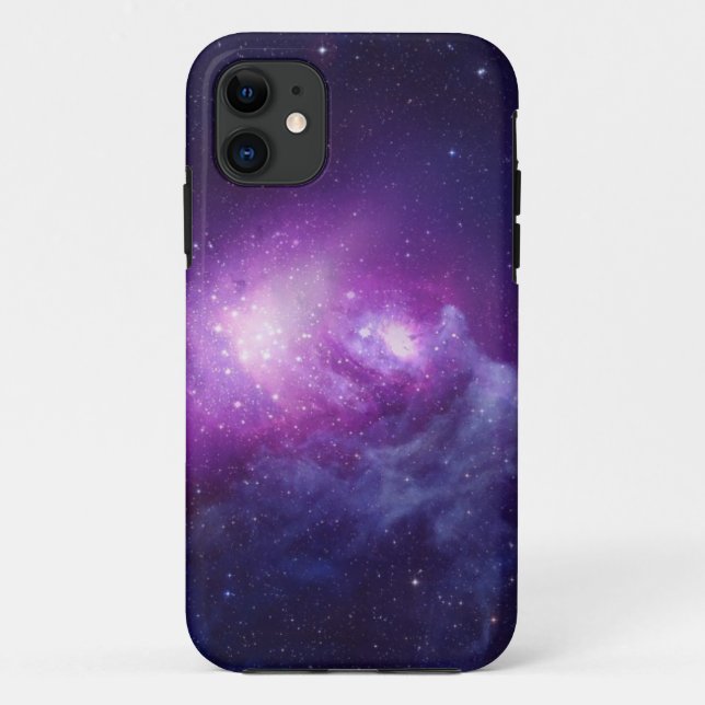 Purple Galaxy Case-Mate iPhone Case (Back)