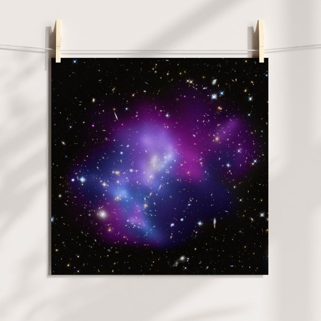 Purple Galaxy Cluster 12 x 12 Poster (Purple Galaxy Cluster 12 x 12 Poster)