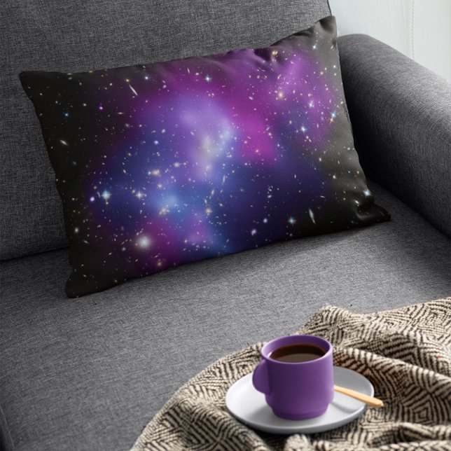 Purple Galaxy Cluster Decorative Cushion (Creator Uploaded)