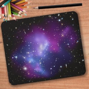 Purple Galaxy Cluster MACS J0717 Mouse Pad