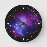 Purple Galaxy Cluster MACS J0717 Space