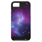 Purple Galaxy Cluster Space Image