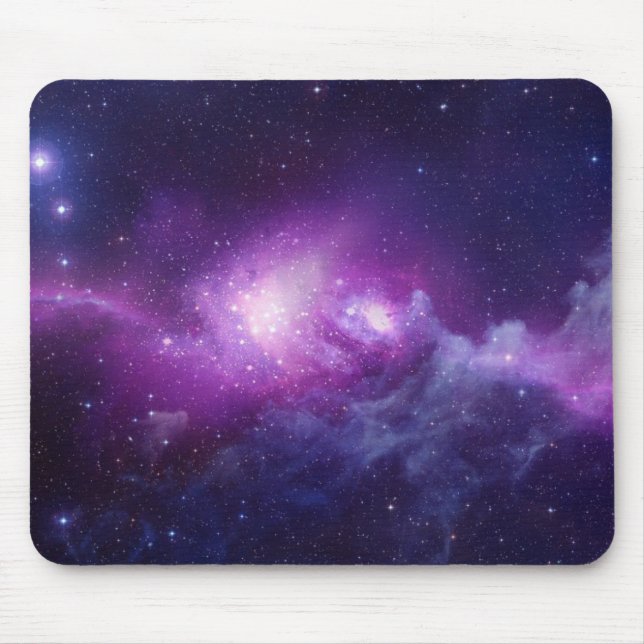 PURPLE GALAXY MOUSE PAD (Front)