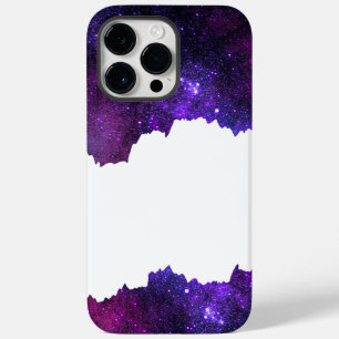 Purple galaxy stars Case-Mate iPhone 14 pro max case