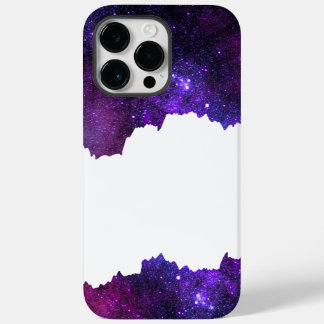 Purple galaxy stars Case-Mate iPhone 14 pro max case