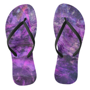 Purple Galaxy Thongs