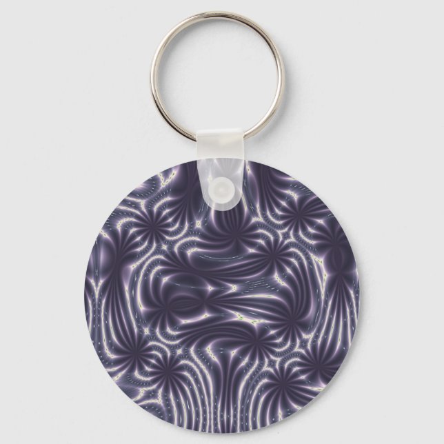 Purple Garden Key Ring (Front)
