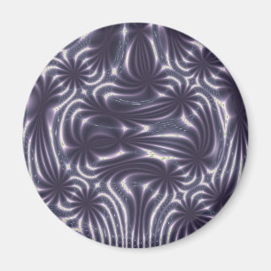 Purple Garden Magnet