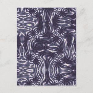 Purple Garden Postcard