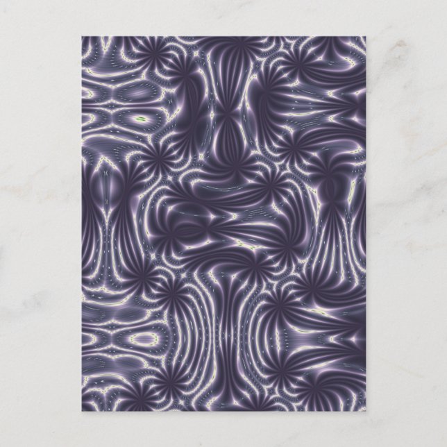 Purple Garden Postcard (Front)