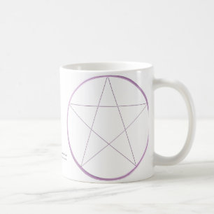 Purple Gel Pentacle Coffee Mug