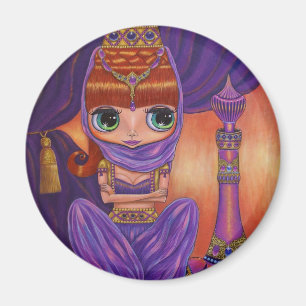 Purple Genie Magnet