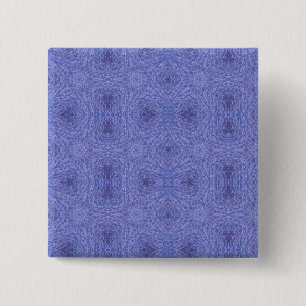 Purple geometric art stylish 15 cm square badge