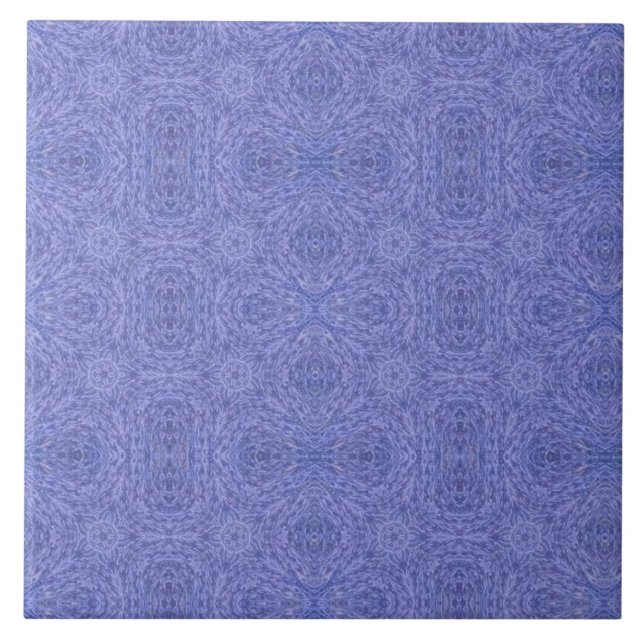 Purple geometric art stylish ceramic tile (Front)