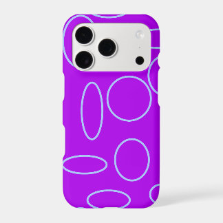 Purple Geometric Circles