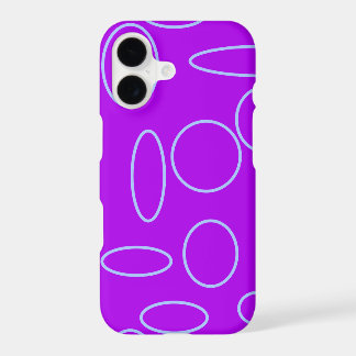 Purple Geometric Circles