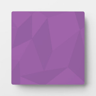 Purple, geometric, cool, trendy, modern simple art plaque