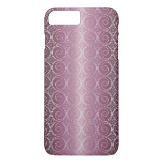 purple geometric pattern iPhone 8 plus/7 plus case